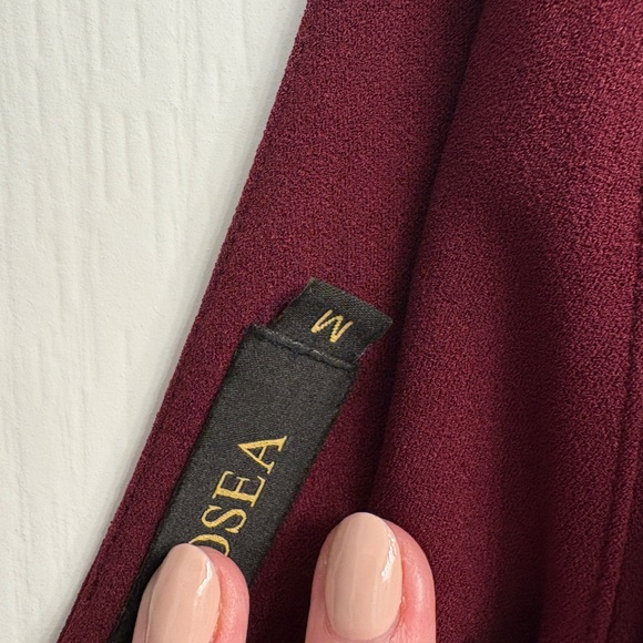 Formal dress - burgundy size M - Picture 4 of 6